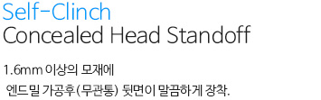 비관통형스탠도프(전면판용) 내용