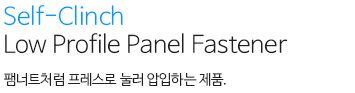 로-프로파일 패널볼트 내용