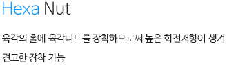 육각너트 내용