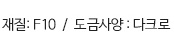 제품의 간단한 설명